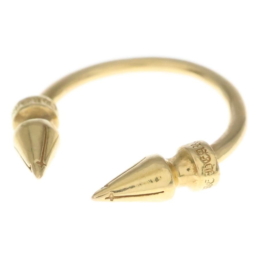 CHROME HEARTS（クロムハーツ） 22K DBL SPIKE ダブル スパイク リング