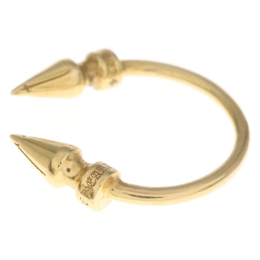CHROME HEARTS（クロムハーツ） 22K DBL SPIKE ダブル スパイク リング