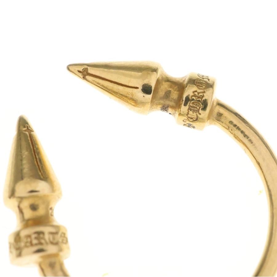CHROME HEARTS（クロムハーツ） 22K DBL SPIKE ダブル スパイク リング