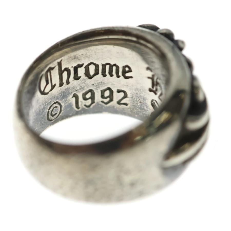 CHROME HEARTS（クロムハーツ） FLRL CRS OLD フローラルクロス リング