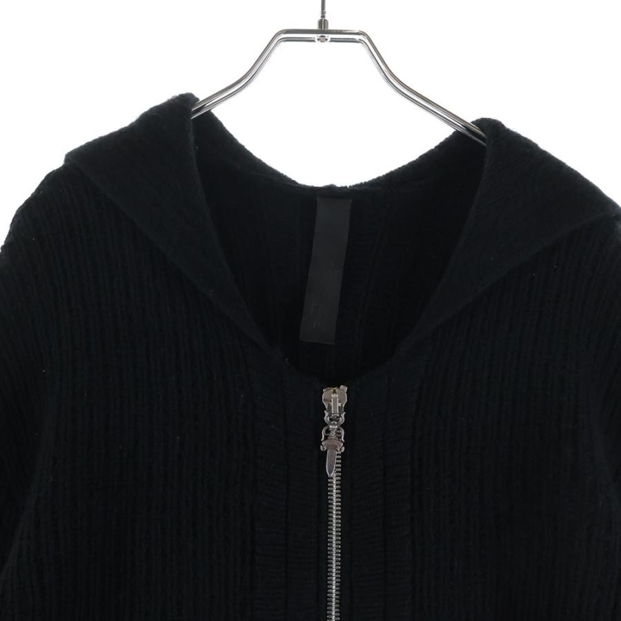 CHROME HEARTS（クロムハーツ） バックCHクロス カシミヤジップアップ