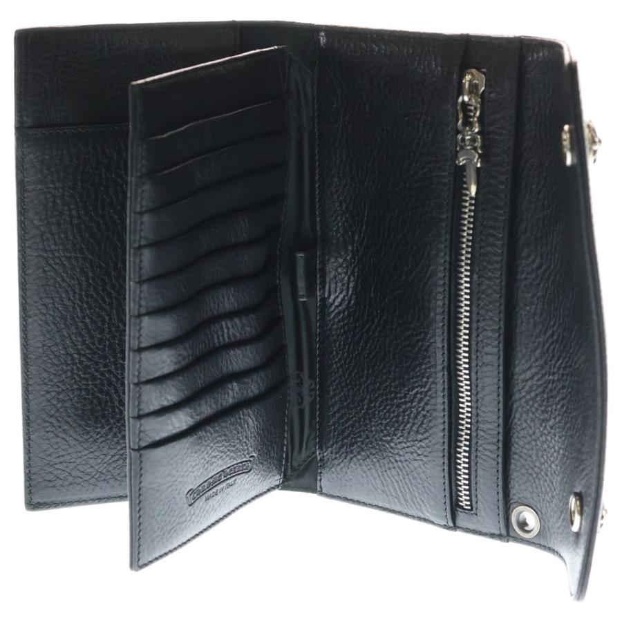 CHROME HEARTS（クロムハーツ） WAVE ウェーブ レザーウォレット 財布