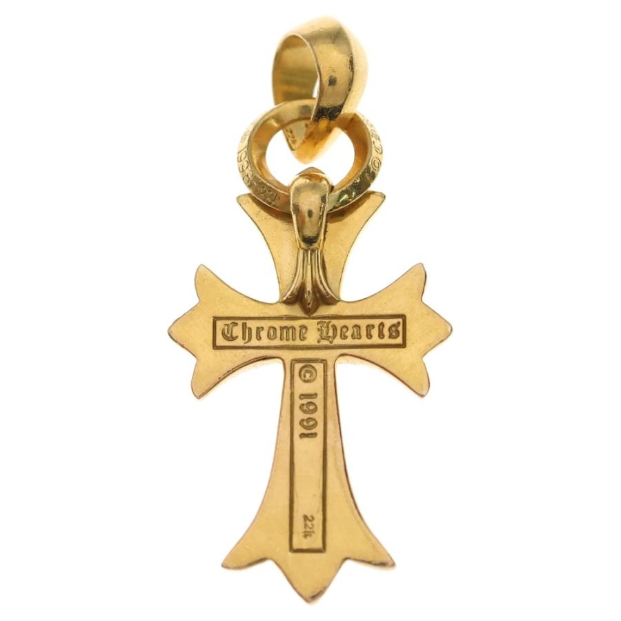 CHROME HEARTS（クロムハーツ） 22K CH CRS SML W BALE P D スモールCH