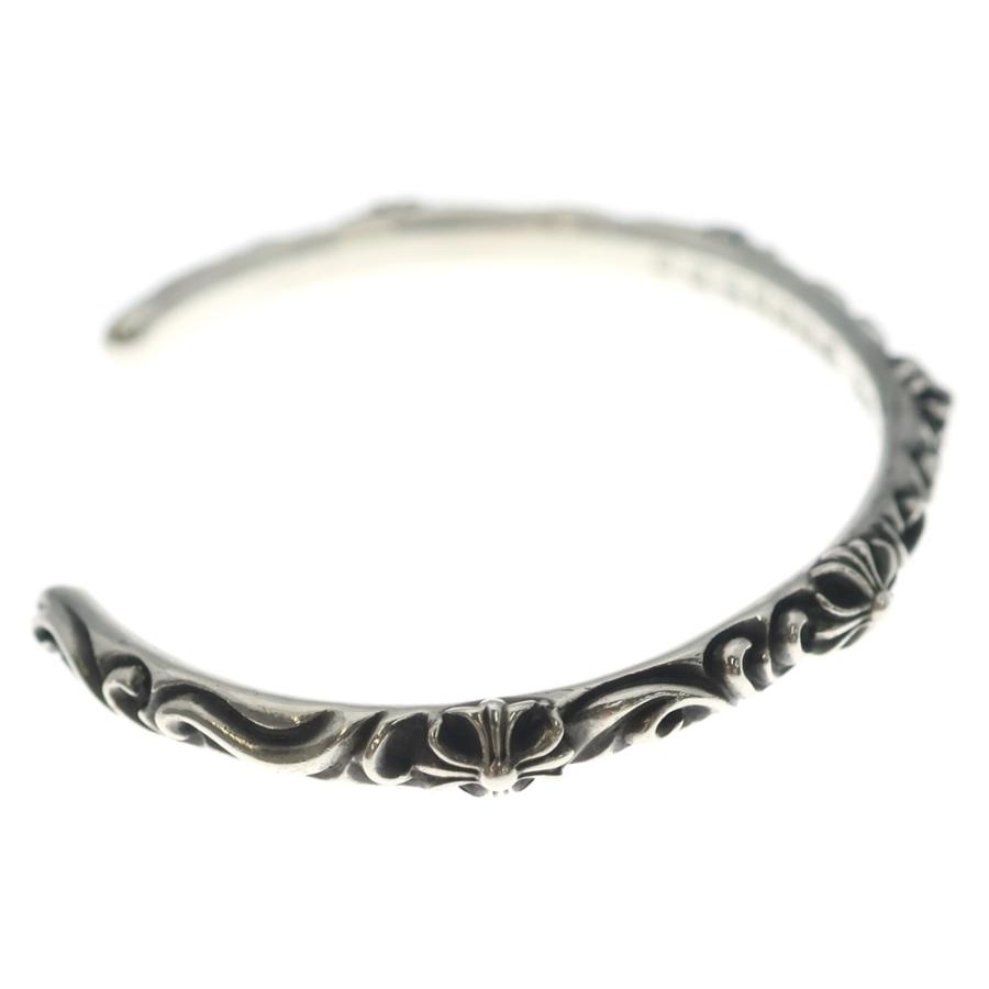クロムハーツ BANGLE SBTバンドバングル ブレスレット シルバー CHROME HEARTS（クロムハーツ） BANGLE SBT SBTバンドバングル