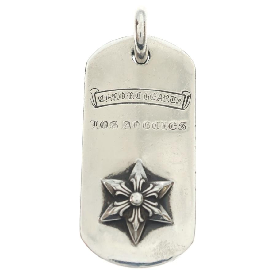 クロムハーツ レイズドスタードッグタグ CHROME HEARTS（クロムハーツ） RAISED STAR DOGTAG レイズドスター
