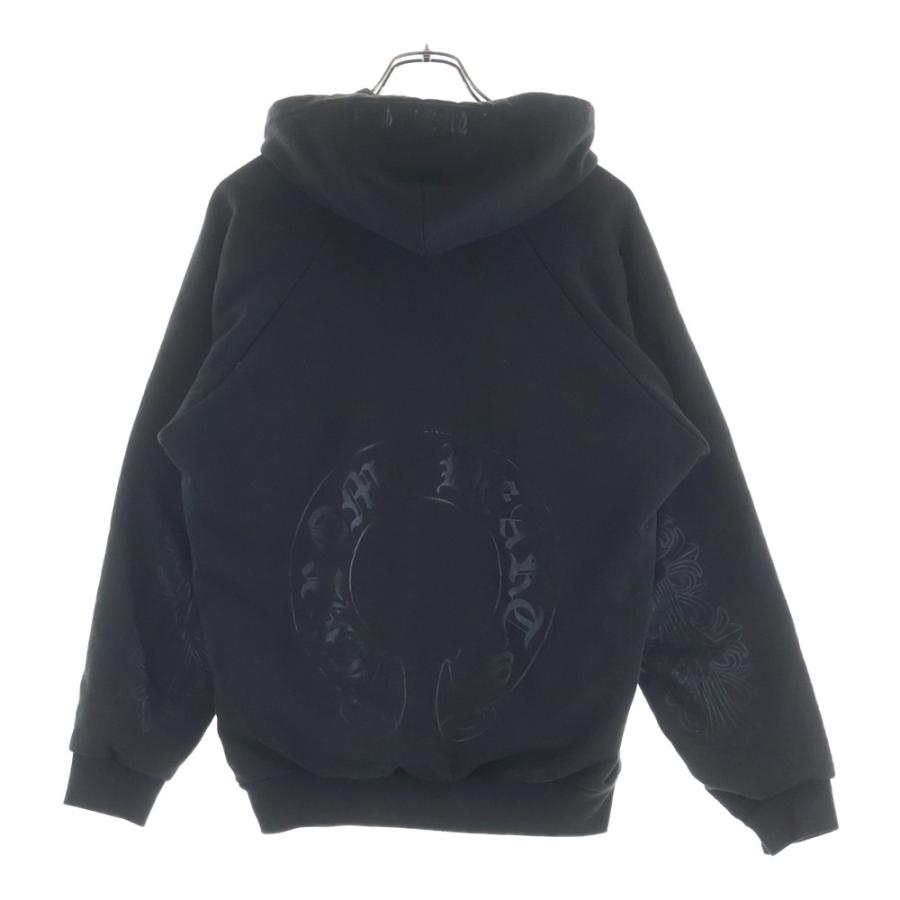 CHROME HEARTS（クロムハーツ） OLD SWTSHRT HD ZIP 裏地白サーマル 袖