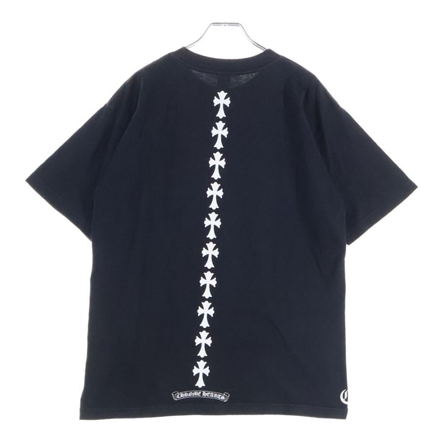 確実正規品クロムハーツ セメタリークロス タイヤトラック バックプリントTシャツ CHROME HEARTS（クロムハーツ） Tire Track Tee タイヤトラック