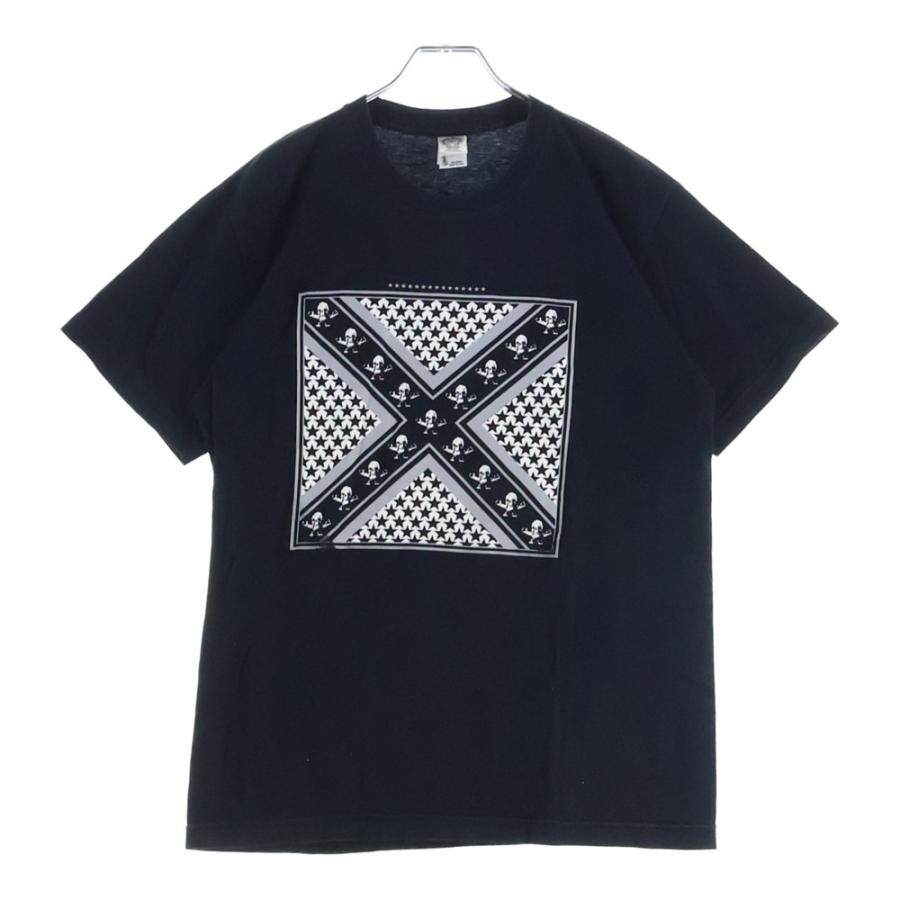 極美品 CHROME HEARTS クロムハーツ 半袖Ｔシャツ サイズS FOTI フォティ スカル プリント コットン ブラック ブルー ピンク 中古 4c065828 Chrome Hearts - 極美品 CHROME HEARTS クロムハーツ 半袖Tシャツ