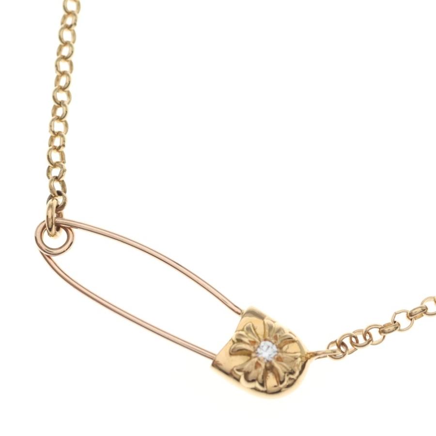 CHROME HEARTS（クロムハーツ） 22K SAFETY PIN R16 1DIAセーフティ
