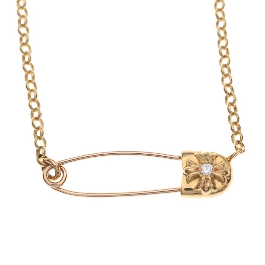 CHROME HEARTS（クロムハーツ） 22K SAFETY PIN R16 1DIAセーフティ