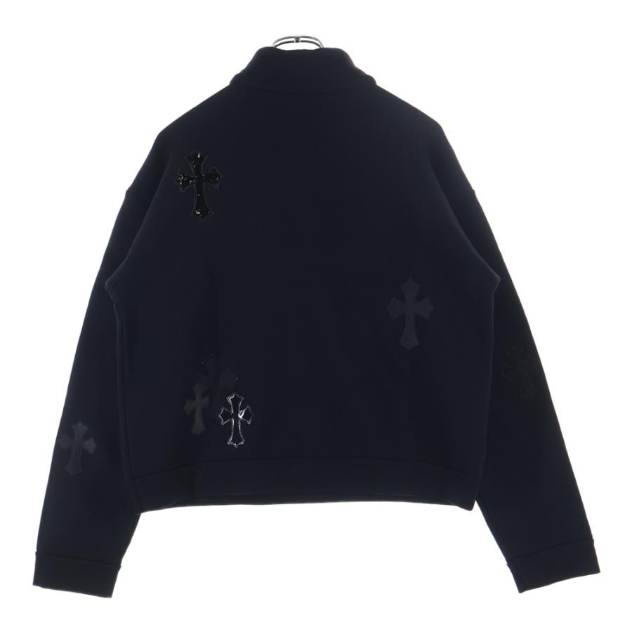 CHROME HEARTS（クロムハーツ） Y NOT ハラコレザークロスパッチハーフ