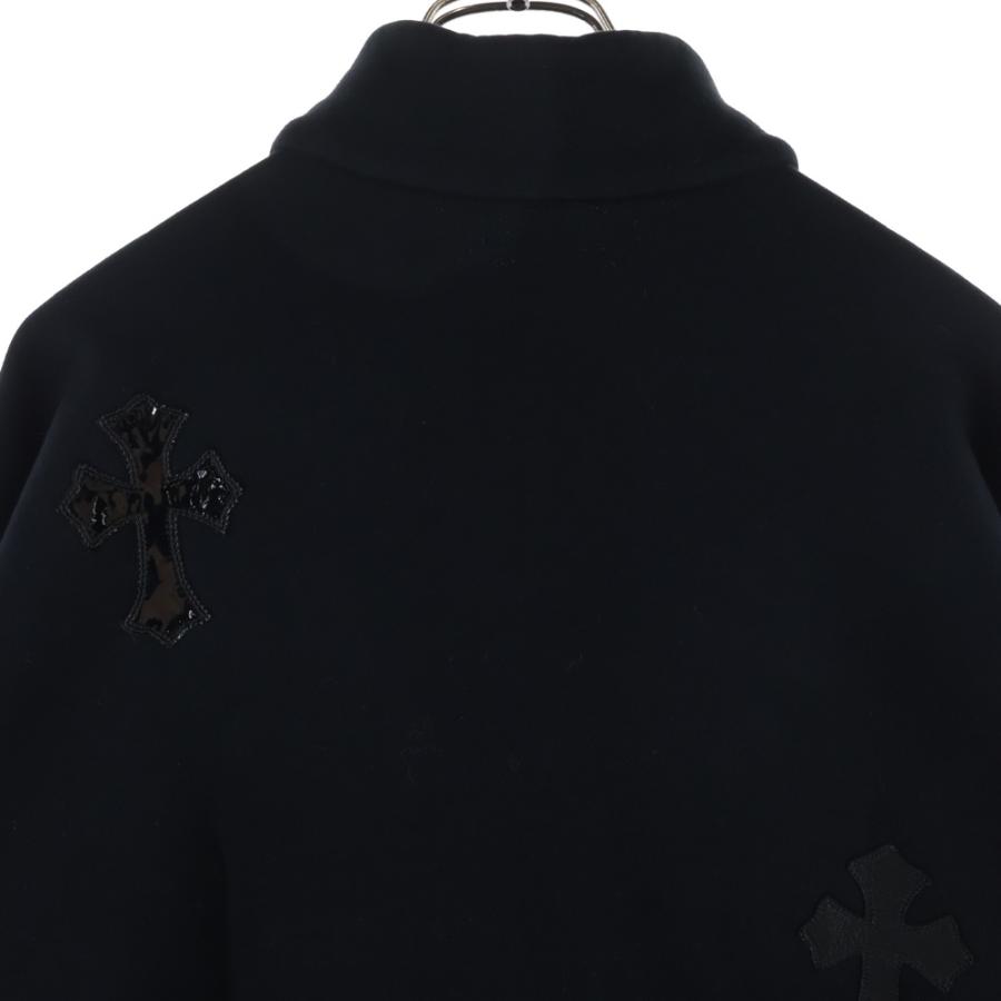 CHROME HEARTS（クロムハーツ） Y NOT ハラコレザークロスパッチハーフ