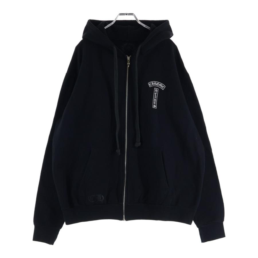 CHROME HEARTS（クロムハーツ） SWTSHRT HD ZIP アーチロゴパーカー