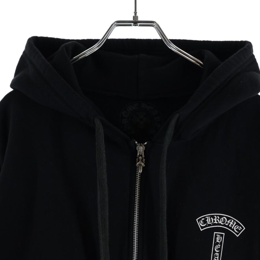 CHROME HEARTS（クロムハーツ） SWTSHRT HD ZIP アーチロゴパーカー