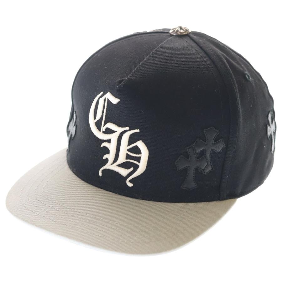 CHROME HEARTS（クロムハーツ） CH HAT CH刺繍クロスパッチ付きベース