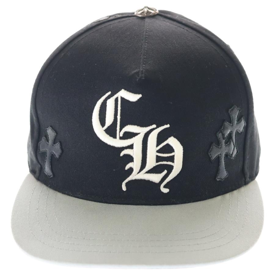CHROME HEARTS（クロムハーツ） CH HAT CH刺繍クロスパッチ付きベース