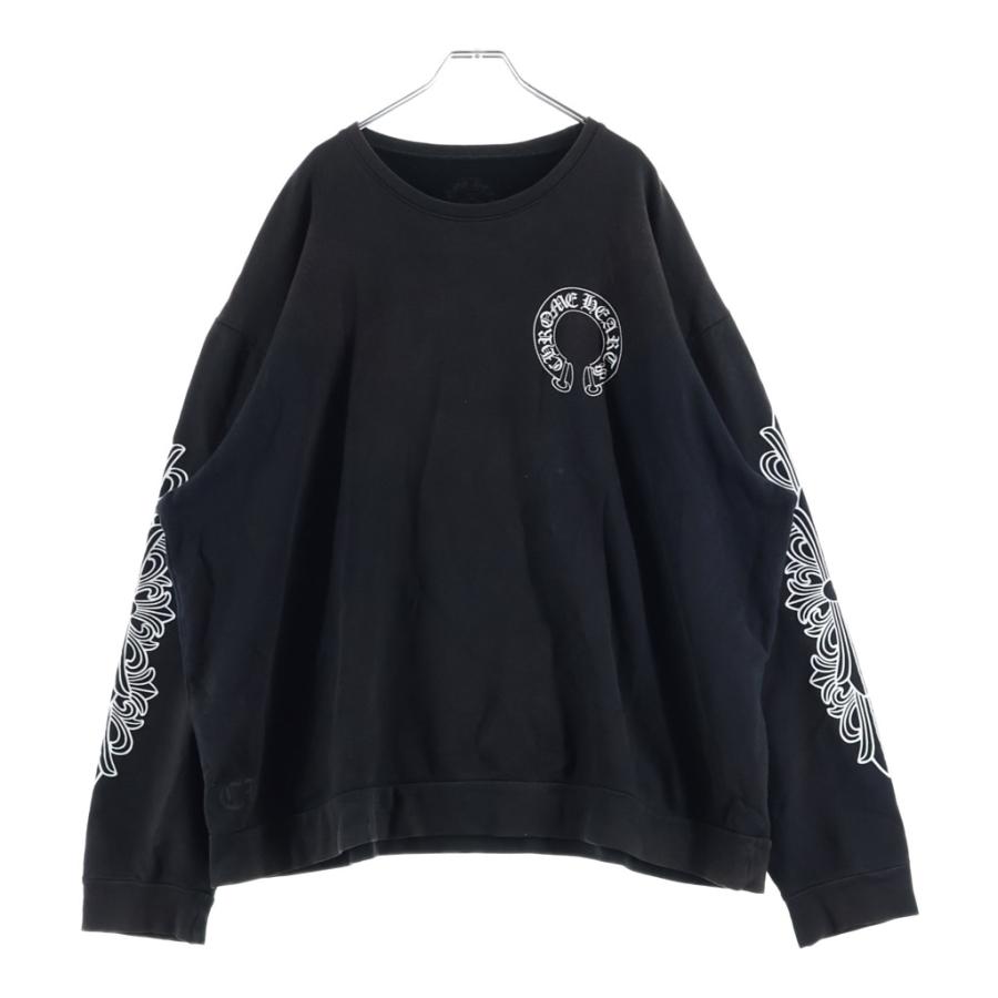 CHROME HEARTS（クロムハーツ） Horseshoe Arm Floral Cross L/S