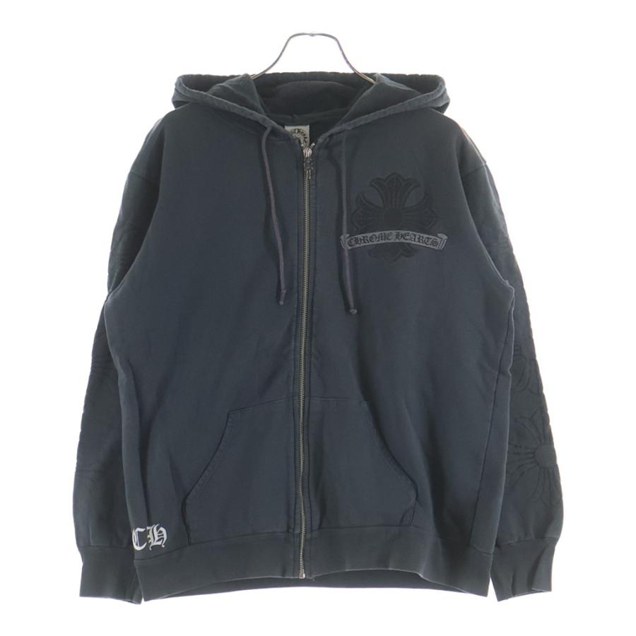 CHROME HEARTS（クロムハーツ） OLD SWTSHRT HD ZIP CHプラスプリント