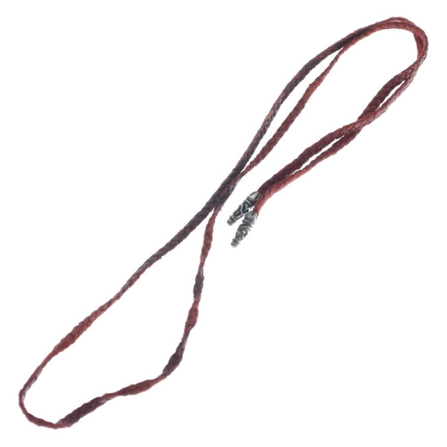 CHROME HEARTS（クロムハーツ） LEATHER BRAID スクロールレザー