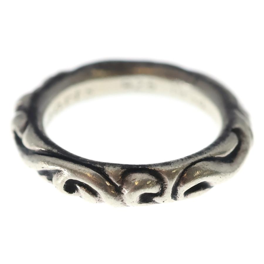 CHROME HEARTS クロムハーツ SCRL BAND スクロールバンド リング シルバー BCA351 CHROME HEARTS（クロムハーツ） SCRL BAND スクロールバンド リング