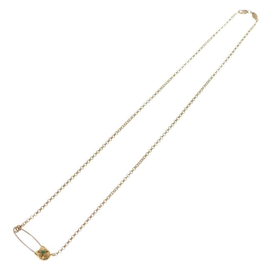CHROME HEARTS（クロムハーツ） 22K SAFETY PIN R20 1EMRLDセーフティ