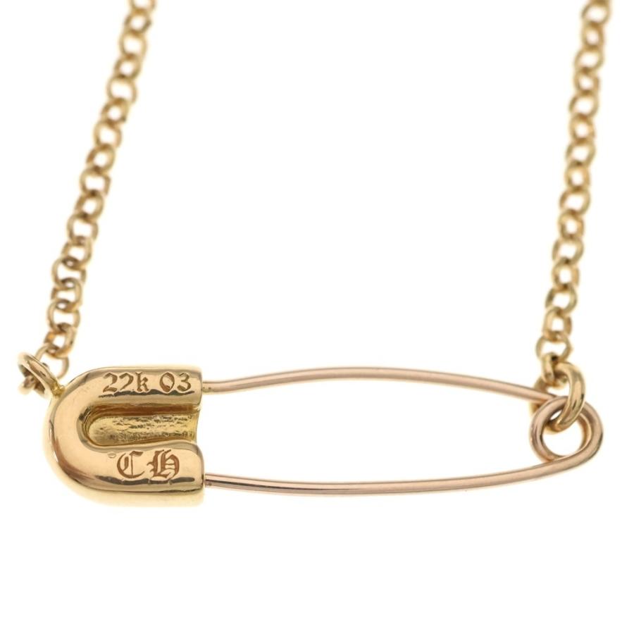 CHROME HEARTS（クロムハーツ） 22K SAFETY PIN R20 1EMRLDセーフティ