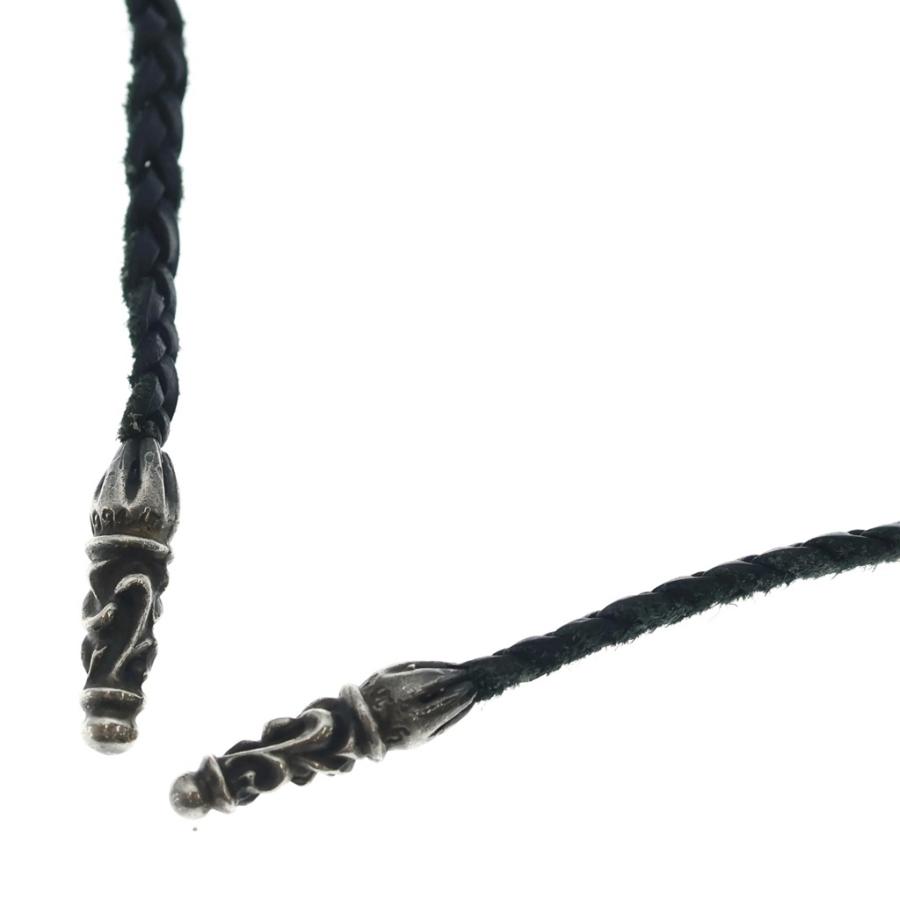 CHROME HEARTS（クロムハーツ） LEATHER BRAID スクロールレザー