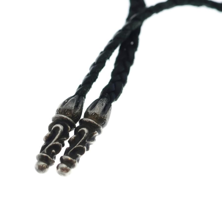 CHROME HEARTS（クロムハーツ） LEATHER BRAID スクロールレザー