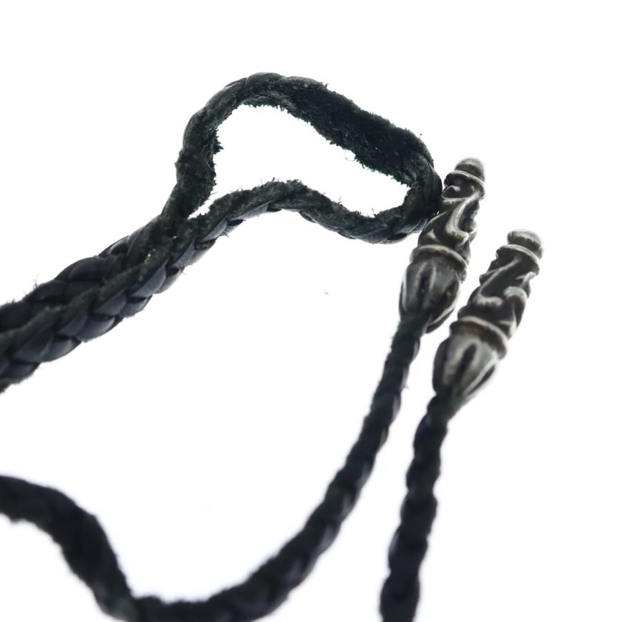 CHROME HEARTS（クロムハーツ） LEATHER BRAID スクロールレザー