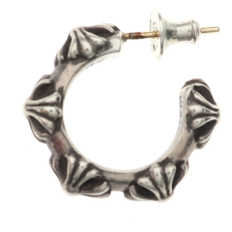 CHROME HEARTS（クロムハーツ） HOOP CROSS クロスバンド フープピアス