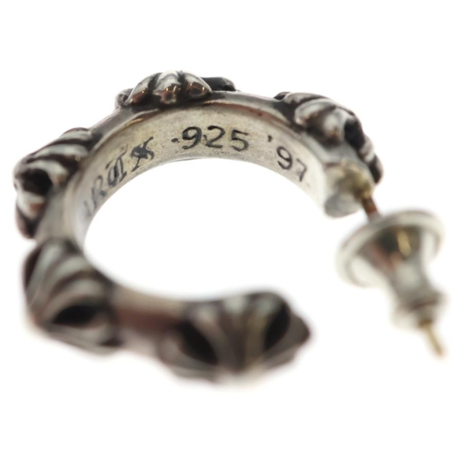 CHROME HEARTS（クロムハーツ） HOOP CROSS クロスバンド フープピアス