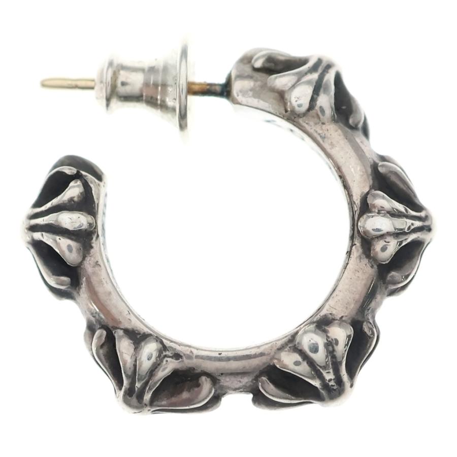 CHROME HEARTS（クロムハーツ） HOOP CROSS クロスバンド フープピアス