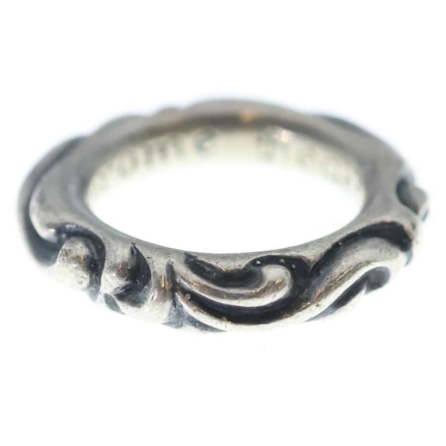CHROME HEARTS（クロムハーツ） SCRL BAND スクロールバンド リング 