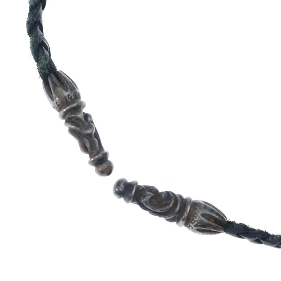 CHROME HEARTS（クロムハーツ） LEATHER BRAID スクロールレザー