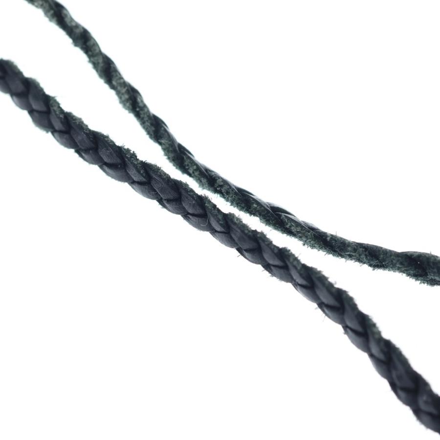 CHROME HEARTS（クロムハーツ） LEATHER BRAID スクロールレザー
