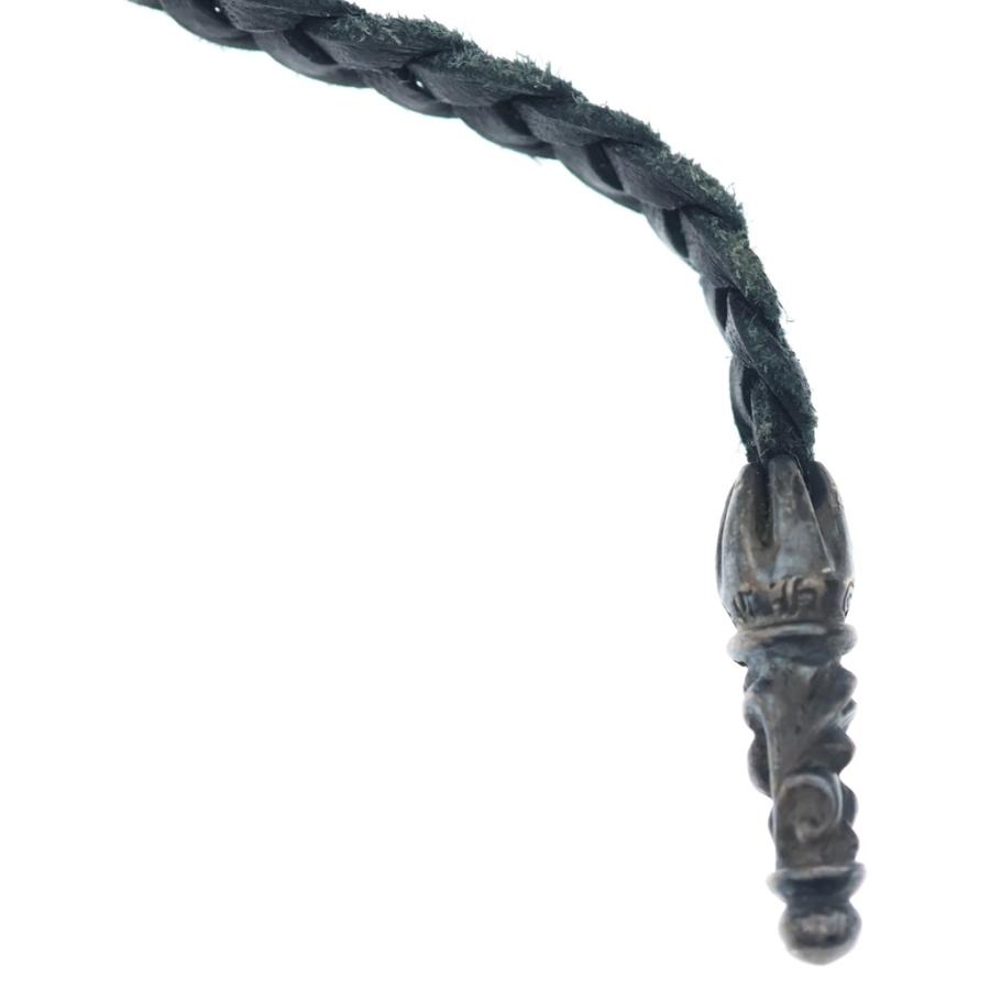 CHROME HEARTS（クロムハーツ） LEATHER BRAID スクロールレザー