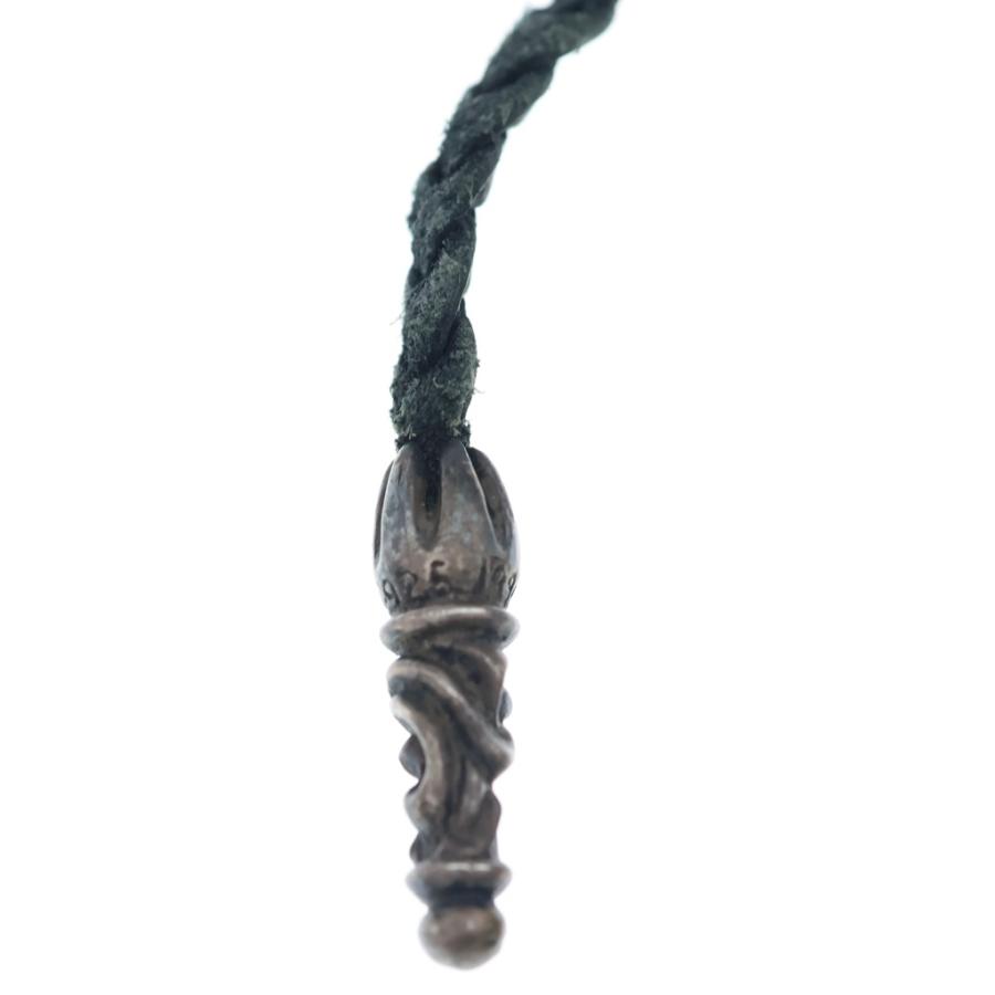 CHROME HEARTS（クロムハーツ） LEATHER BRAID スクロールレザー