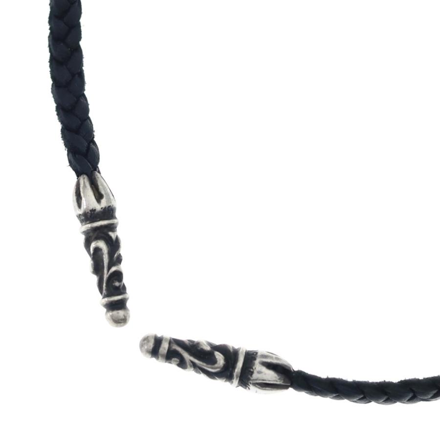 CHROME HEARTS（クロムハーツ） LEATHER BRAID スクロールレザー