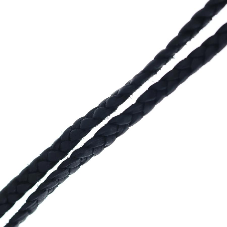 CHROME HEARTS（クロムハーツ） LEATHER BRAID スクロールレザー