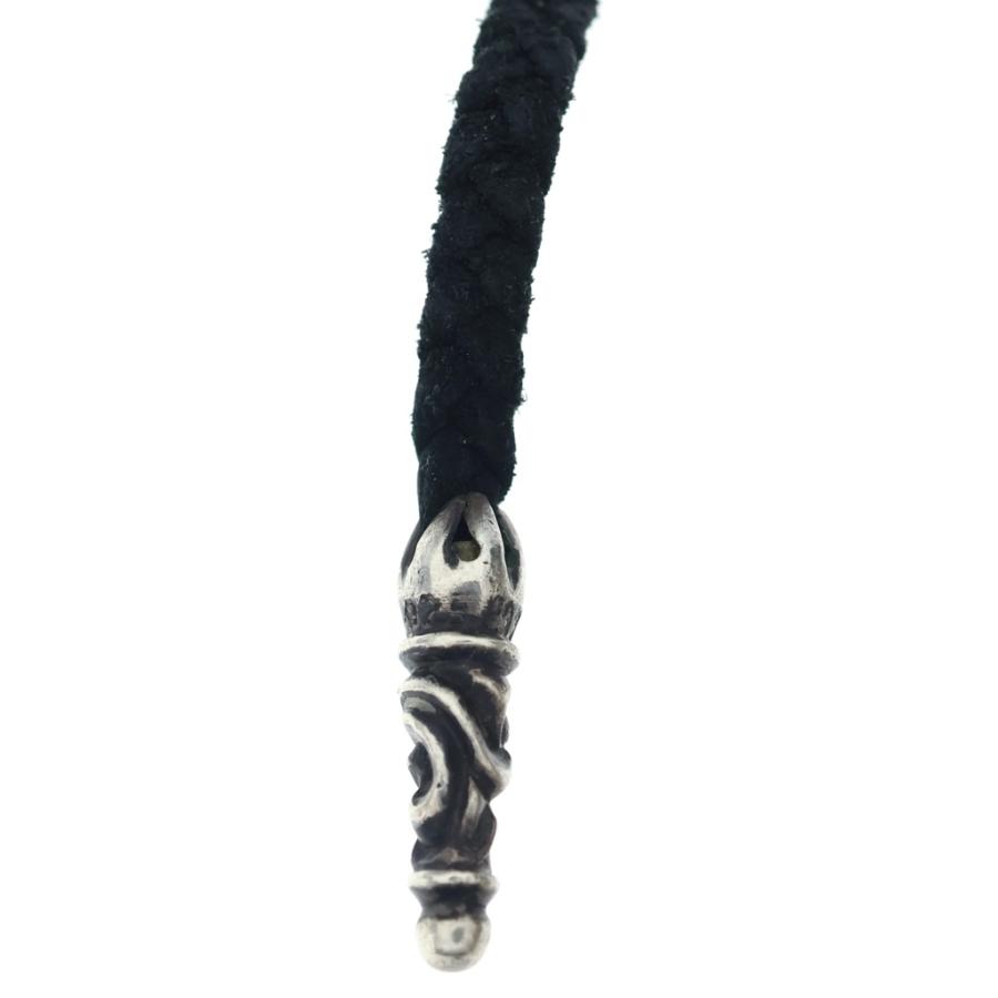 CHROME HEARTS（クロムハーツ） LEATHER BRAID スクロールレザー