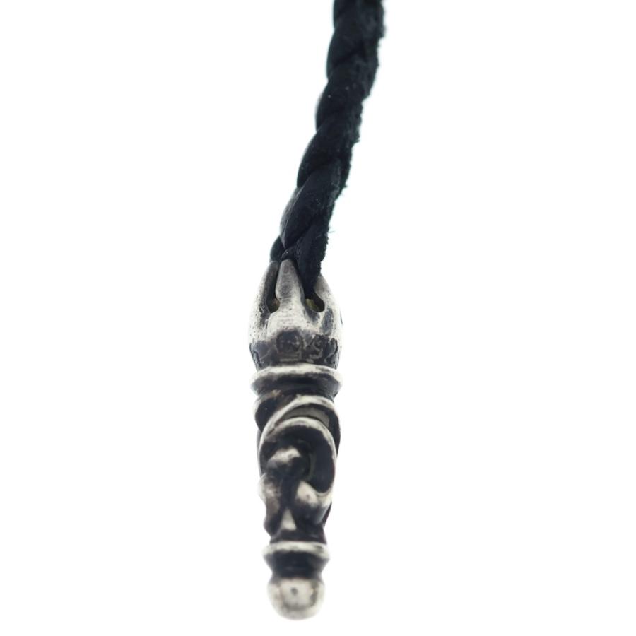 CHROME HEARTS（クロムハーツ） LEATHER BRAID スクロールレザー