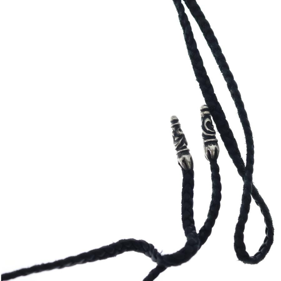 CHROME HEARTS（クロムハーツ） LEATHER BRAID スクロールレザー
