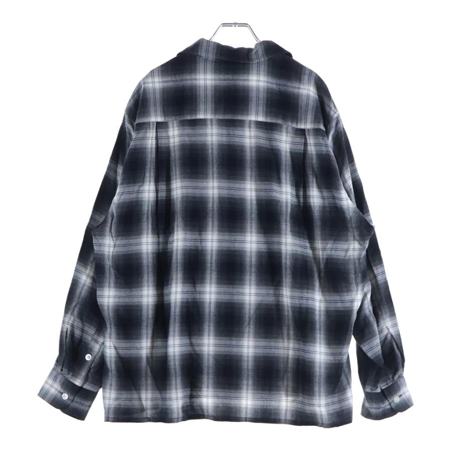 WACKO MARIA（ワコマリア） OMBRE CHECK OPEN COLLAR オンブレ
