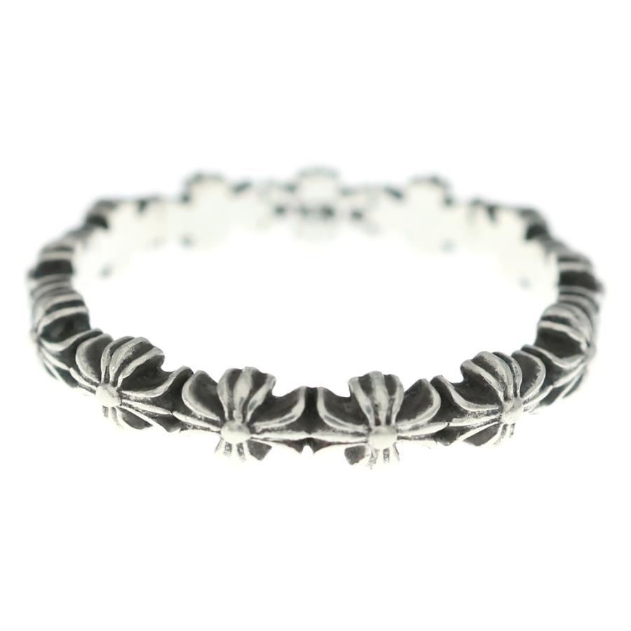 CHROME HEARTS シルバー タイニーＥ CHプラス リング CHROME HEARTS（クロムハーツ） TINY E CH PLS BAND タイニーECHプラス