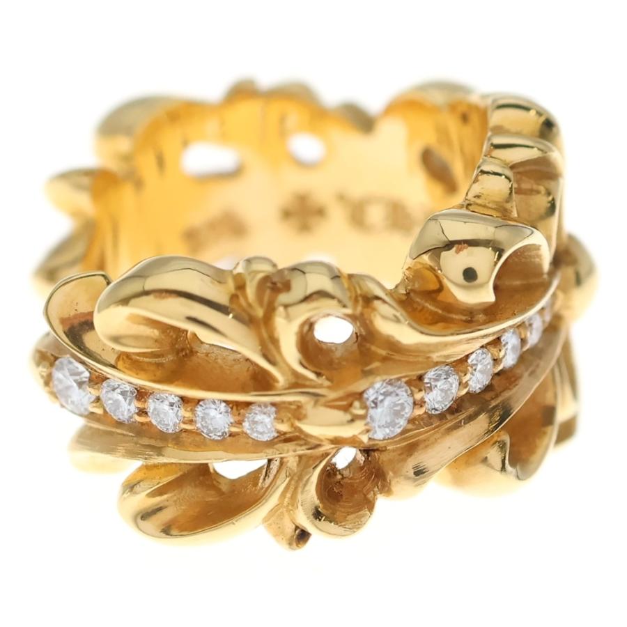 CHROME HEARTS（クロムハーツ） 22K DBL FLRL CRS ダブルフローラル