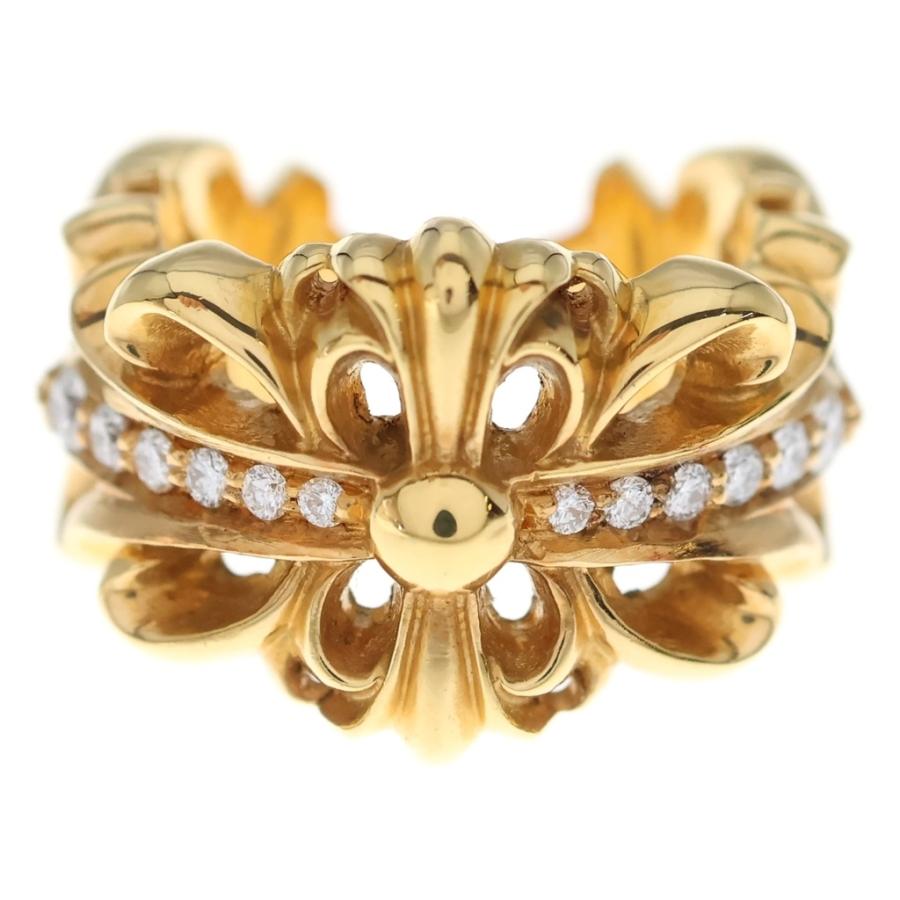 CHROME HEARTS（クロムハーツ） 22K DBL FLRL CRS ダブルフローラル