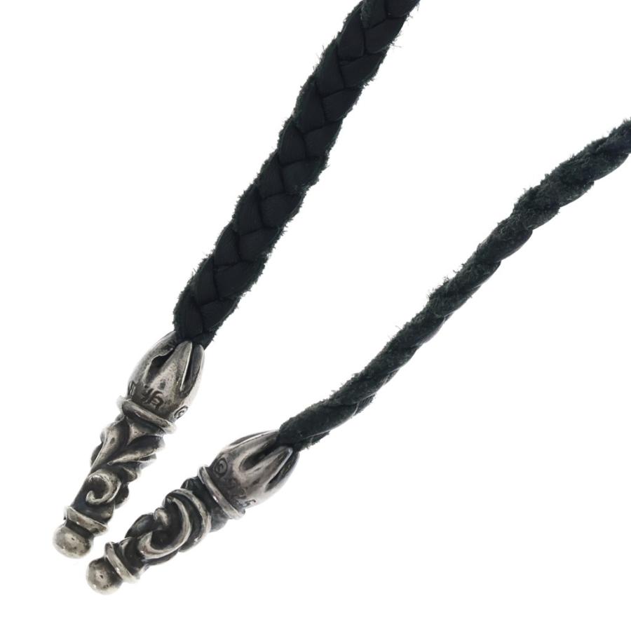 CHROME HEARTS（クロムハーツ） LEATHER BRAID スクロールレザー
