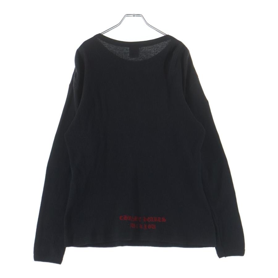 Chrome Hearts 黒 長袖Tシャツ サイズ2 CHROME HEARTS（クロムハーツ） OLD オールド ヴァインダガー刺繍
