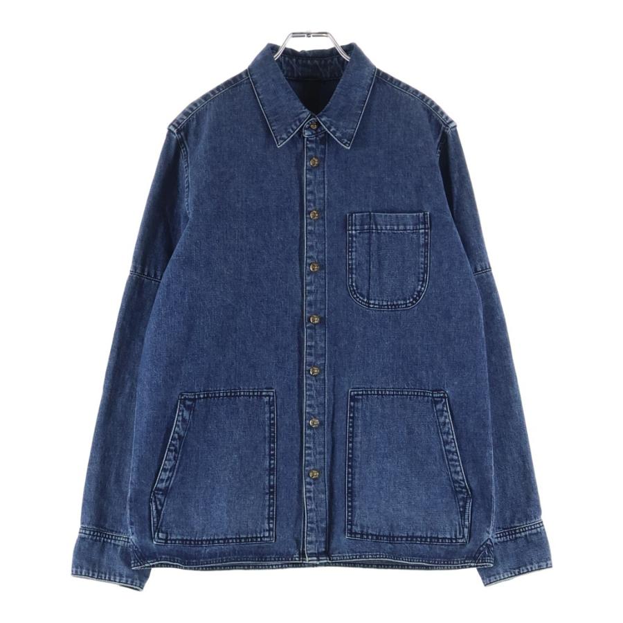中古　Chrome Hearts クロスボール925 ボタン　 長袖シャツ CHROME HEARTS（クロムハーツ） LAST BITE クロスボールボタンデニム