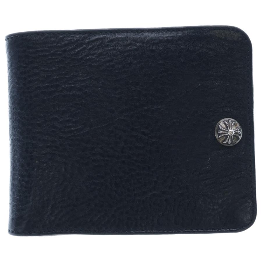 【希少】クロムハーツ ワンスナップウォレット クロスボール CHROME HEARTS（クロムハーツ） 1SNAP 1スナップ クロス ボールボタン